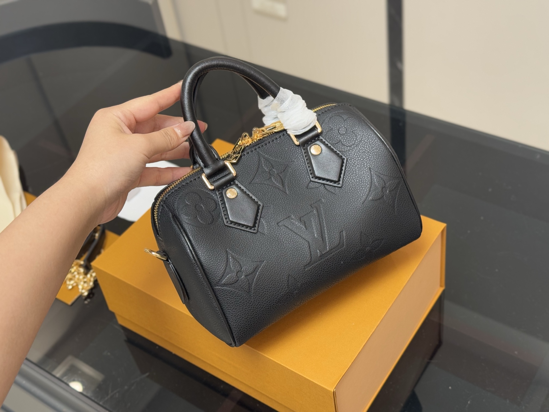 LV Speedy Black Pillow Bag - cnluxepick