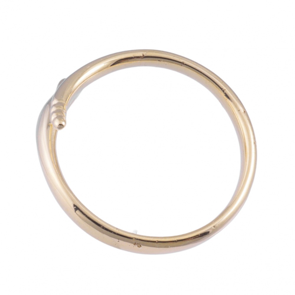 Tiffany & Co. Elsa Peretti Snake Ring 18K Yellow Gold