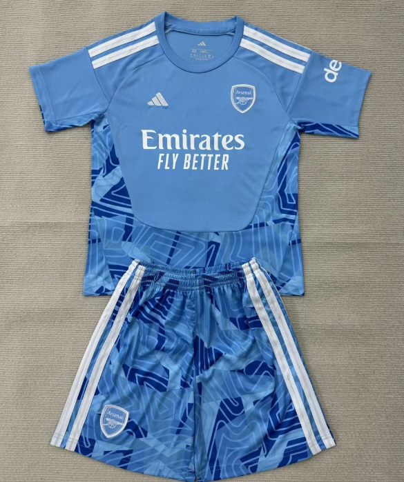Arsenal Blue Goalkeeper Kids Suit 26/27