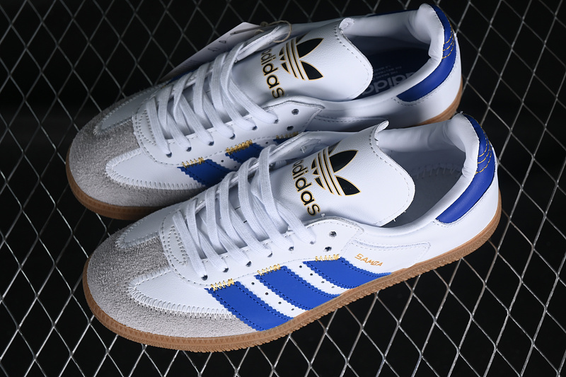 Adidas Samba Og Cloud White/Semi Lucid Blue/Gold Metallic IE1813