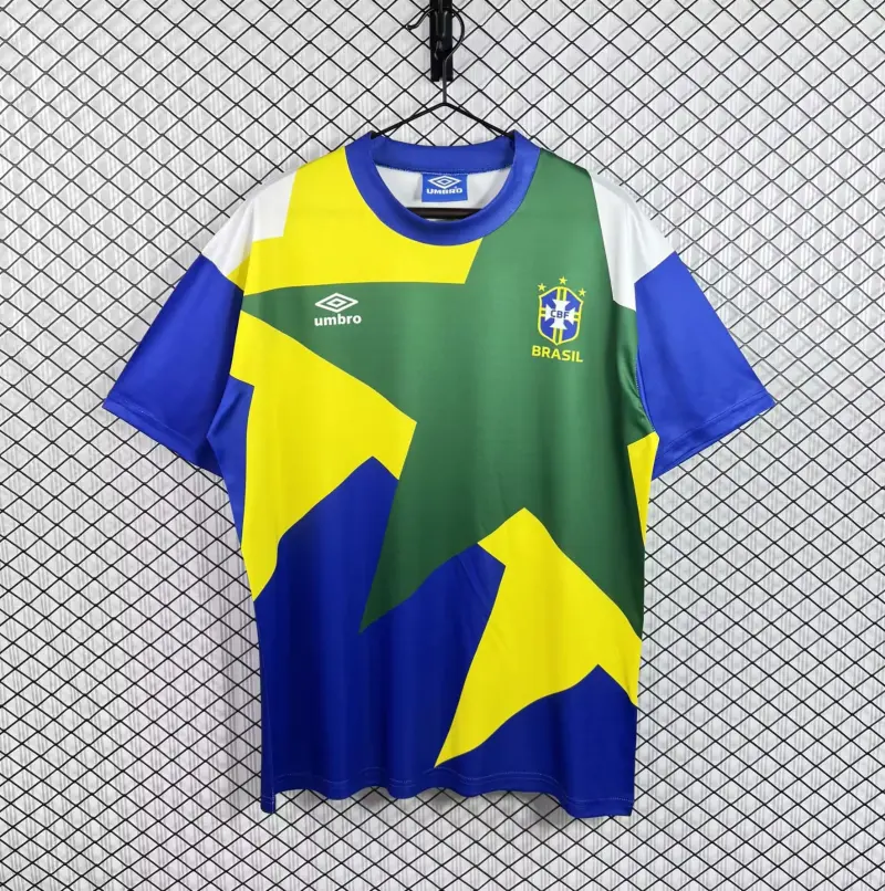 Retro Brazil 1994 Training Jersey S-XXL