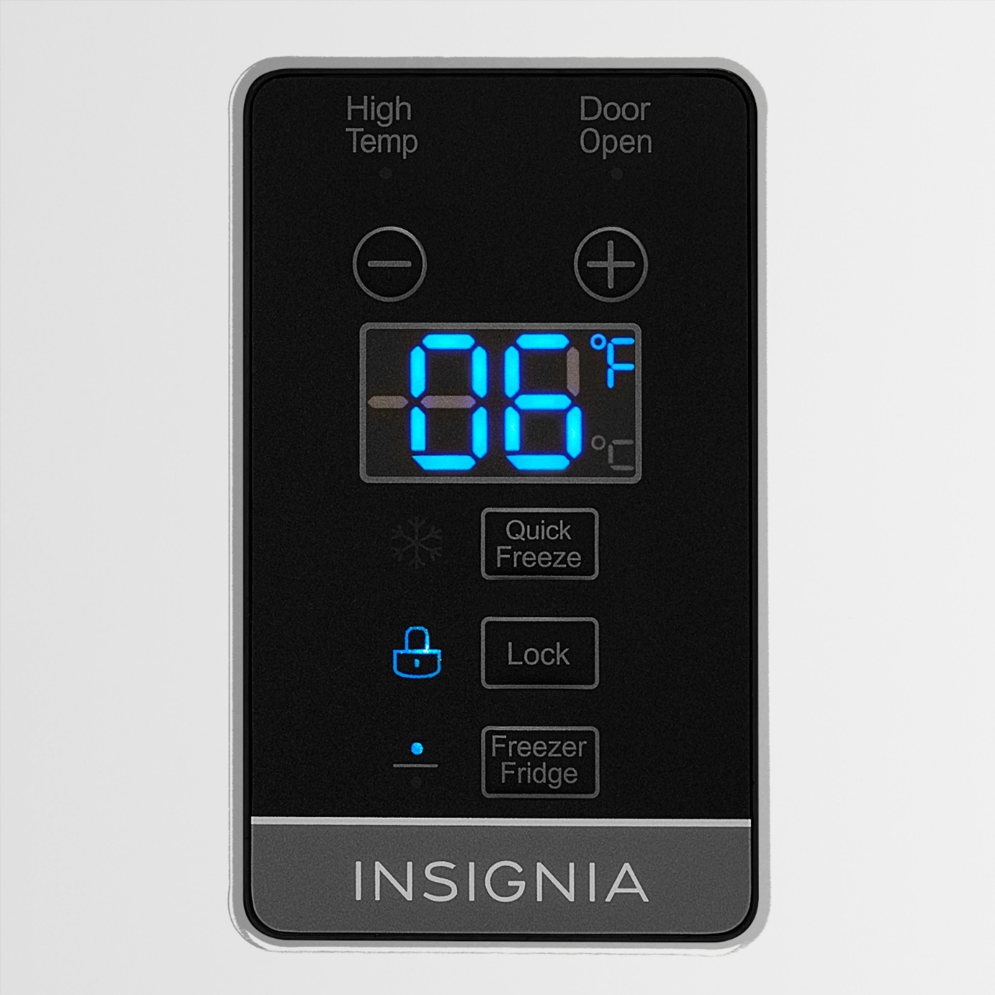 Insignia™ - 13.8 Cu. Ft. Garage Ready Convertible Upright Freezer with ENERGY STAR Certification - White