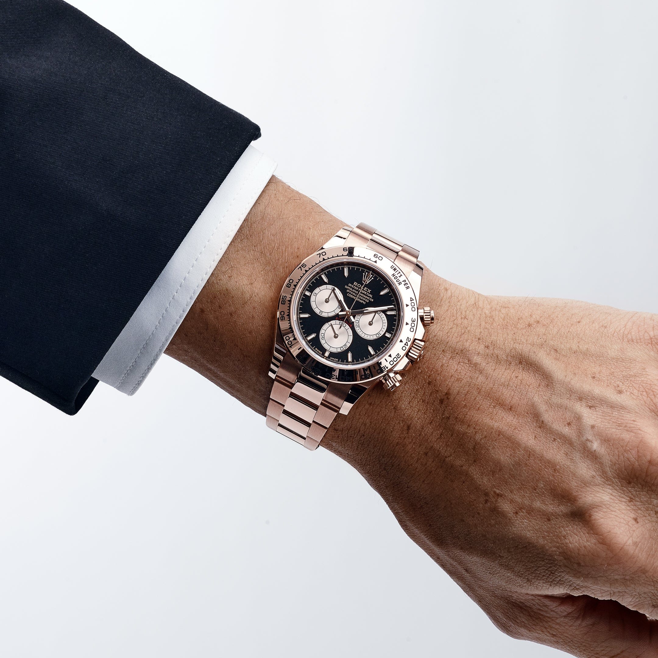 Rolex Daytona 126505 Rose Gold Bright Black Dial (2025)