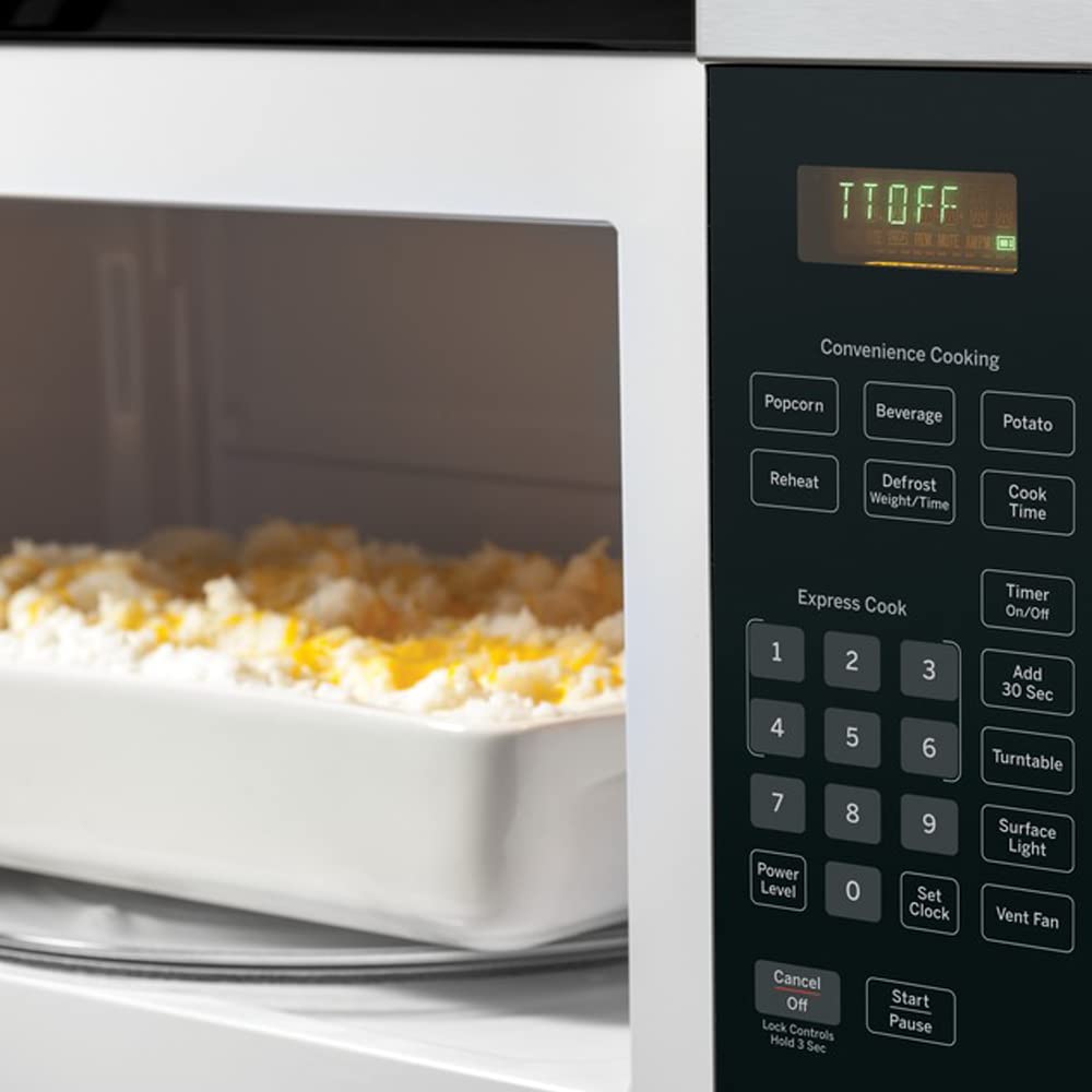 GE JVM3160RFSS Microwave Stainless Protection