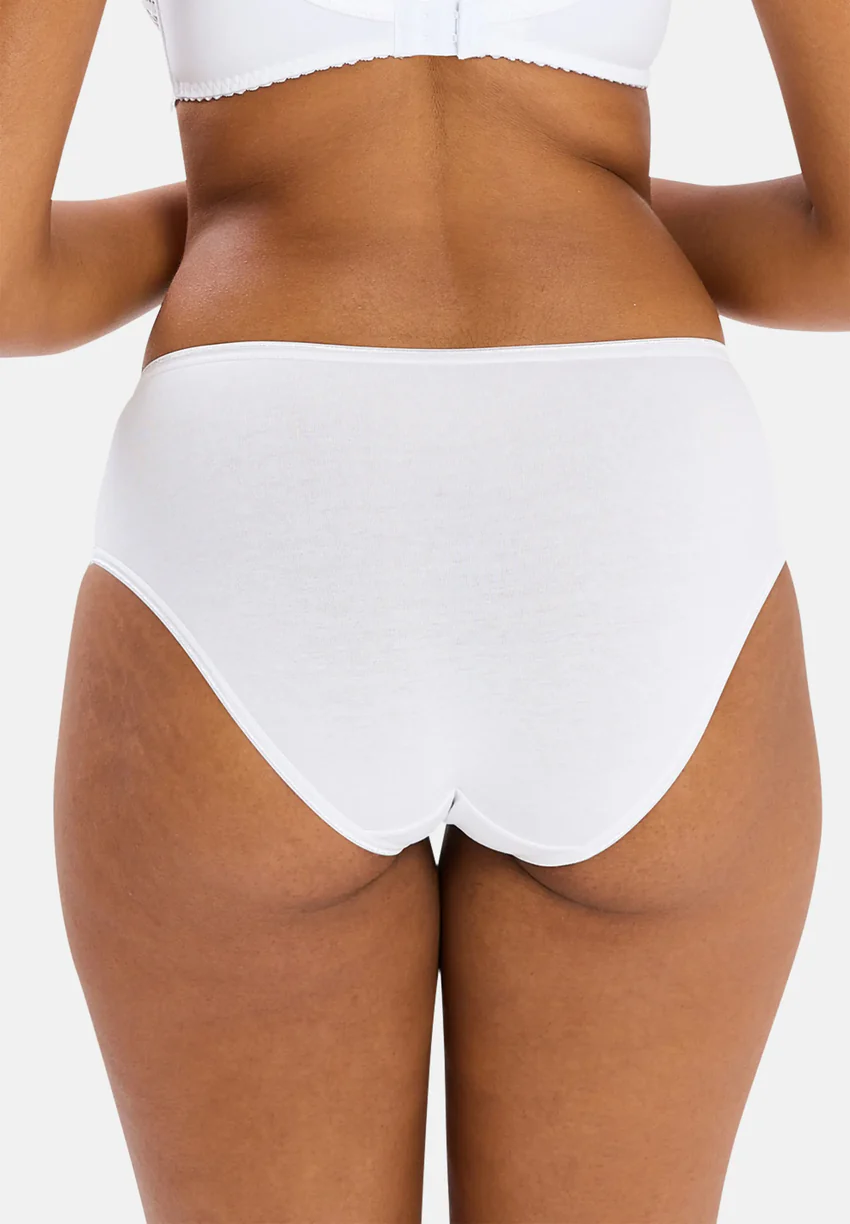 Lot de 3 slips Simplement Coton Blanc