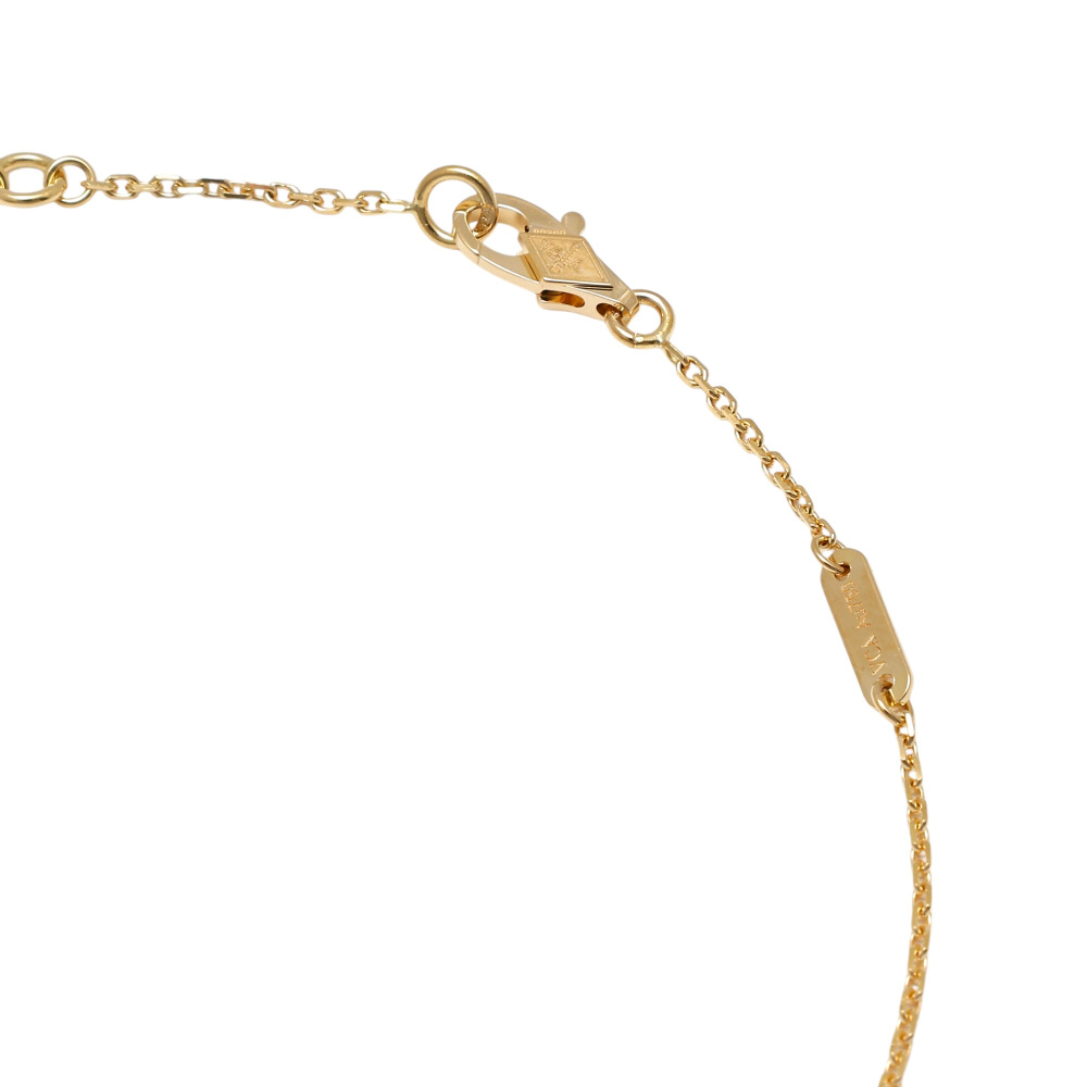 Van Cleef & Arpels Frivole Necklace 18K Yellow Gold Emerald VCARP7SB00