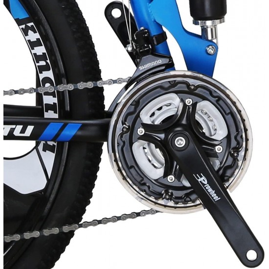 SL-G6 Mountain Bike 21 Speed 26 Inches 3-Spoke Wheels Folding Bicycle