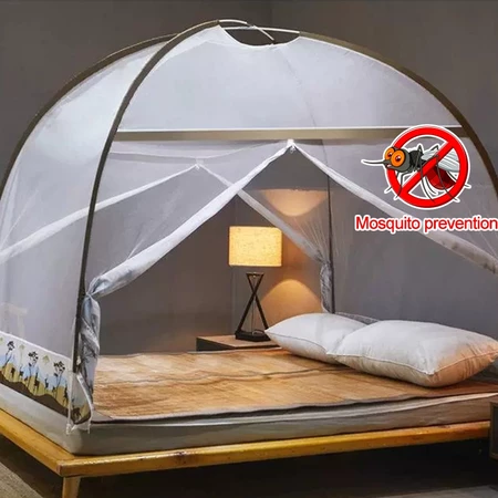 Kelambu Single/Queen/King 2 Door Mosquito Net Bed Kelambu Khemah Kelambu Dewasa kelambu baby