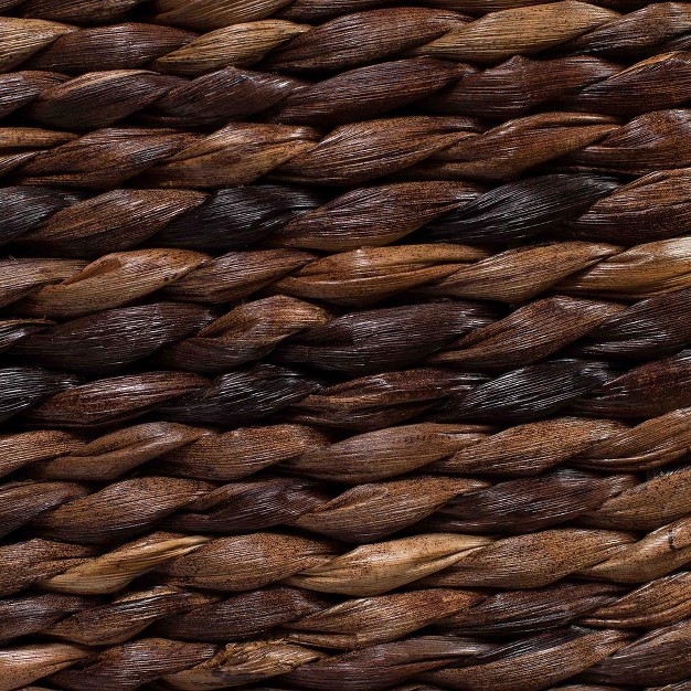 Birdrock Home Seagrass Accent Stool Made Of Hand Woven Seagrass