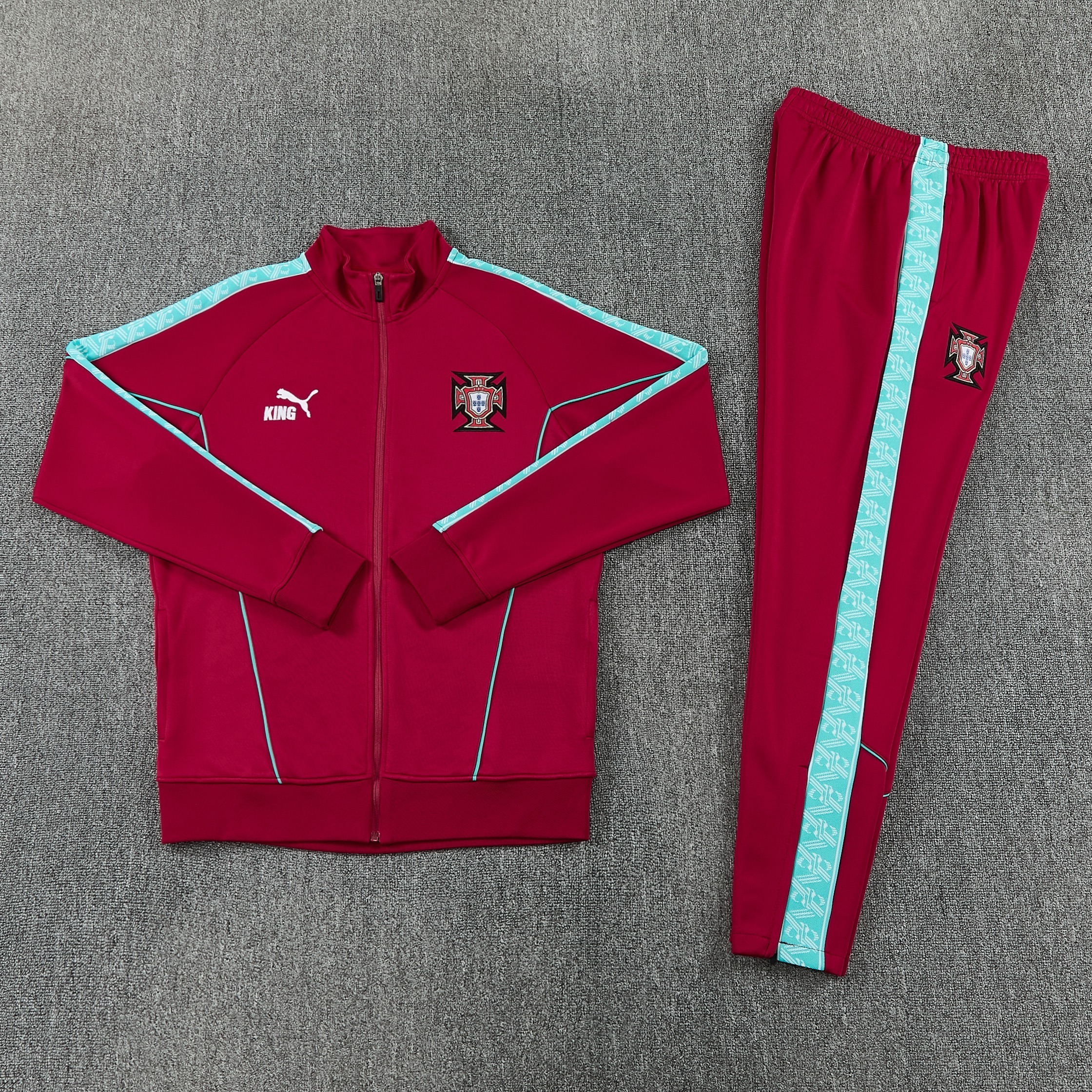 26/27 Portugal Full Zipper Training Suit 3