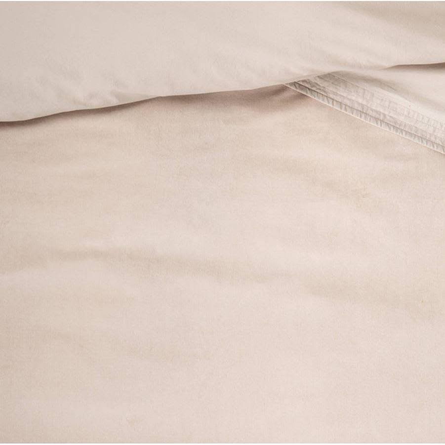 King Solid Velvet Duvet u0026 Sham Set Birch - Threshold