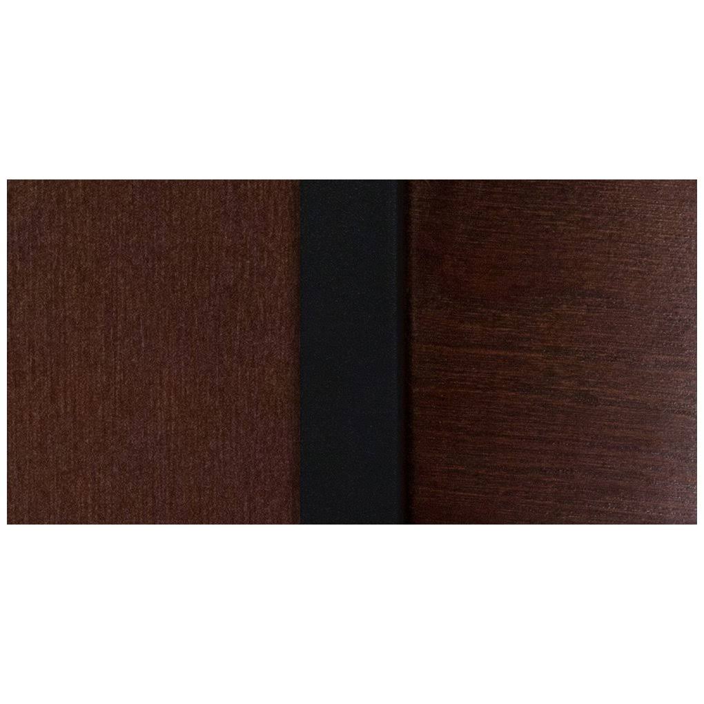 Hercules Series Black 3 Circle Back Metal Restaurant Chair - Walnut Wood Back u0026 Seat | Flash Furniture