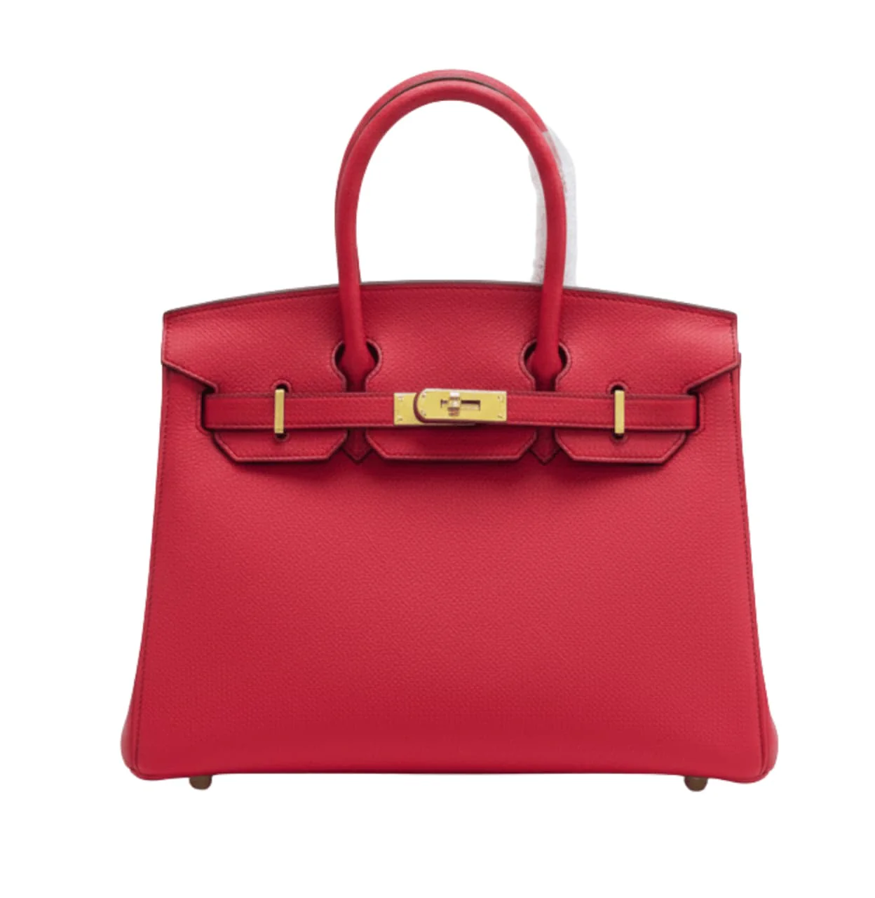 Hermès Bag | Birkin 30 Handbag Red Epsom Leather Gold Hardware