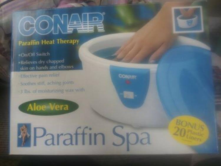Conair Professional Paraffin Heat Therapy Spa Aloe Vera PB2 Bonus 20 Liners NIB