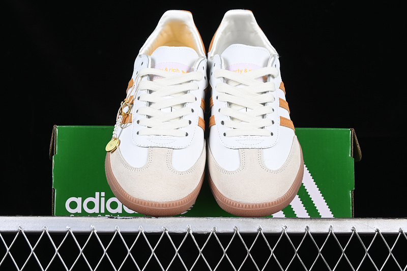 Adidas Samba Og Sporty&rich White/Brown/Orange IE5661