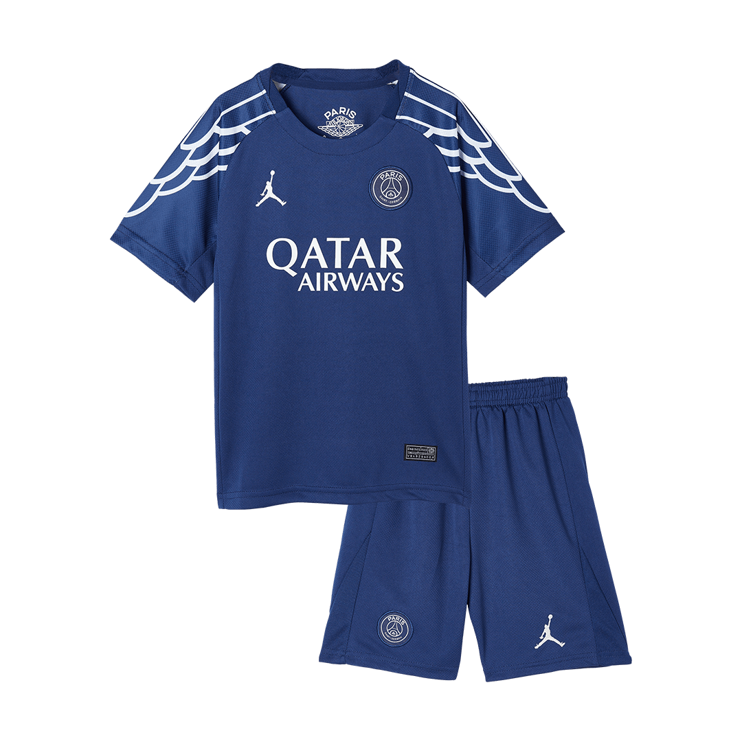 PSG Fourth Away Kids Soccer Jerseys Kit