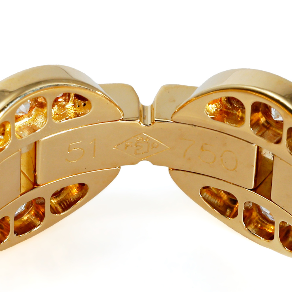 Cartier Imalia Ring 18K Yellow Gold Diamond
