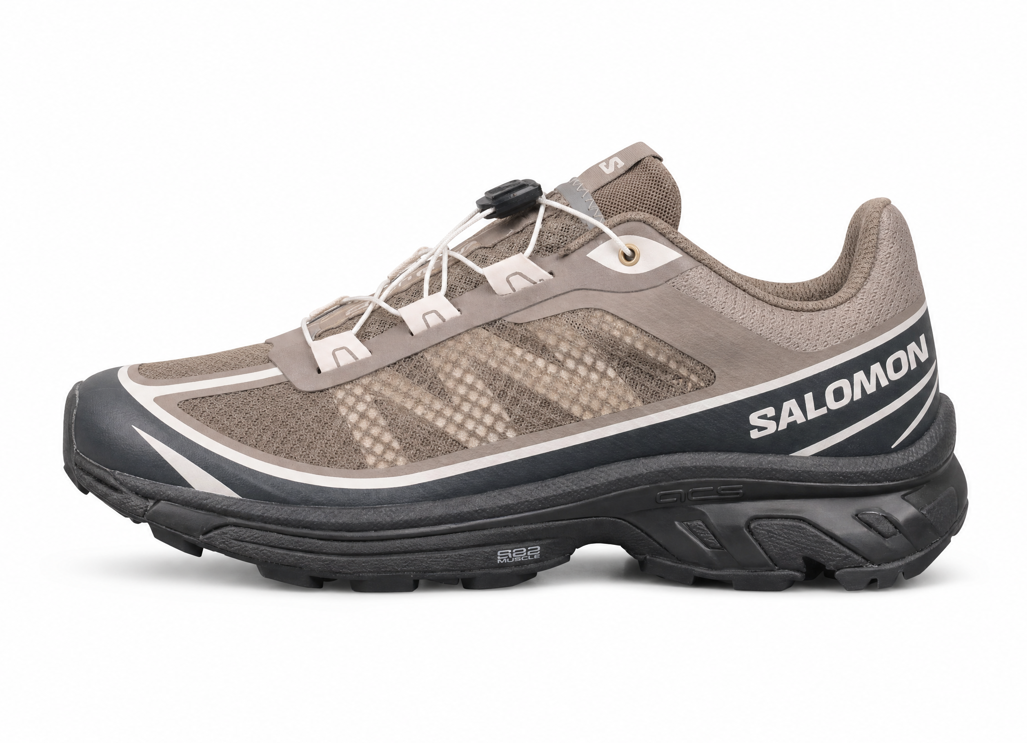 Salomon XT-6 FT Vintage Khaki sports running shoes L47151300