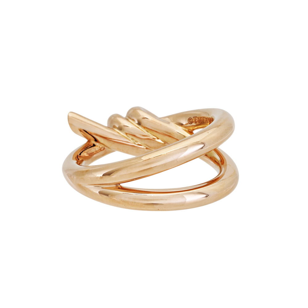 Tiffany & Co. Knot Ring 18K Rose Gold 70153467