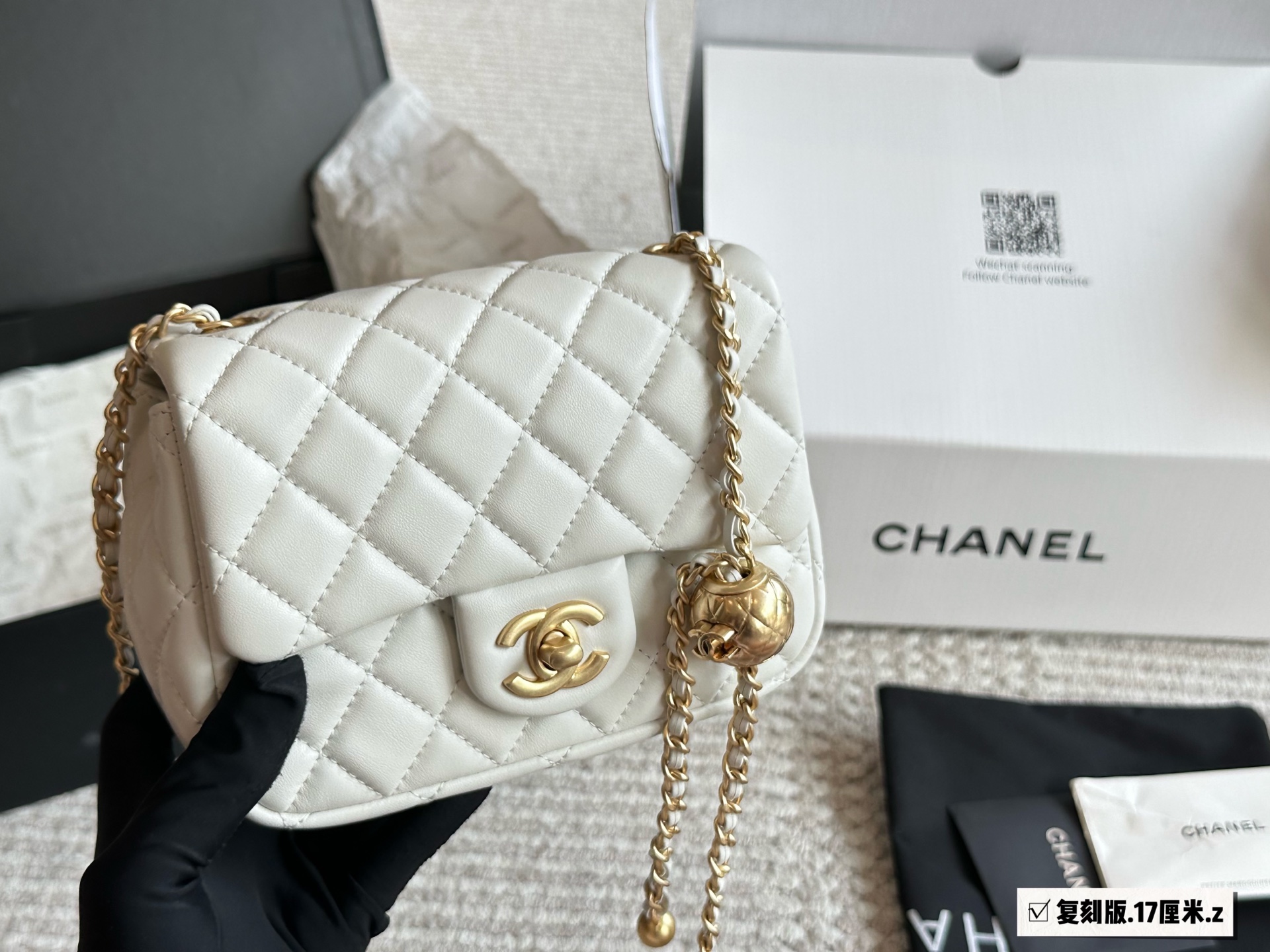Chanel Golden Ball Fatso Chain Bag - cnluxepick