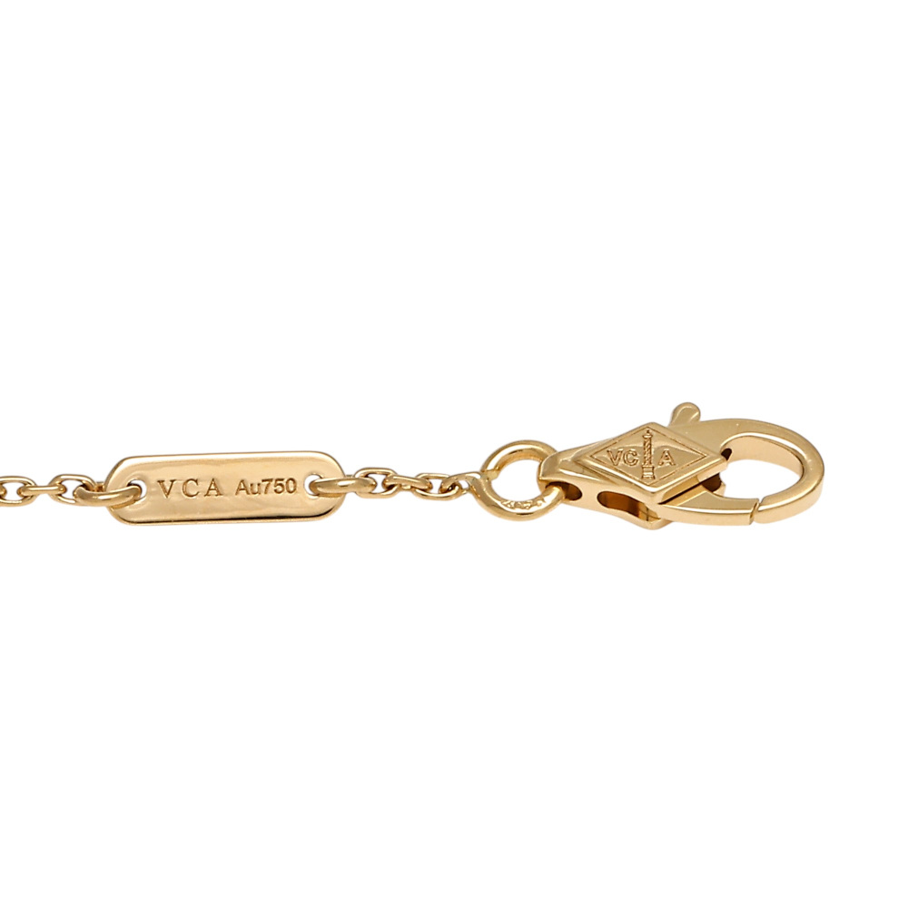 Van Cleef & Arpels Frivole Bracelet 18K Yellow Gold Diamond VCARPJMM00