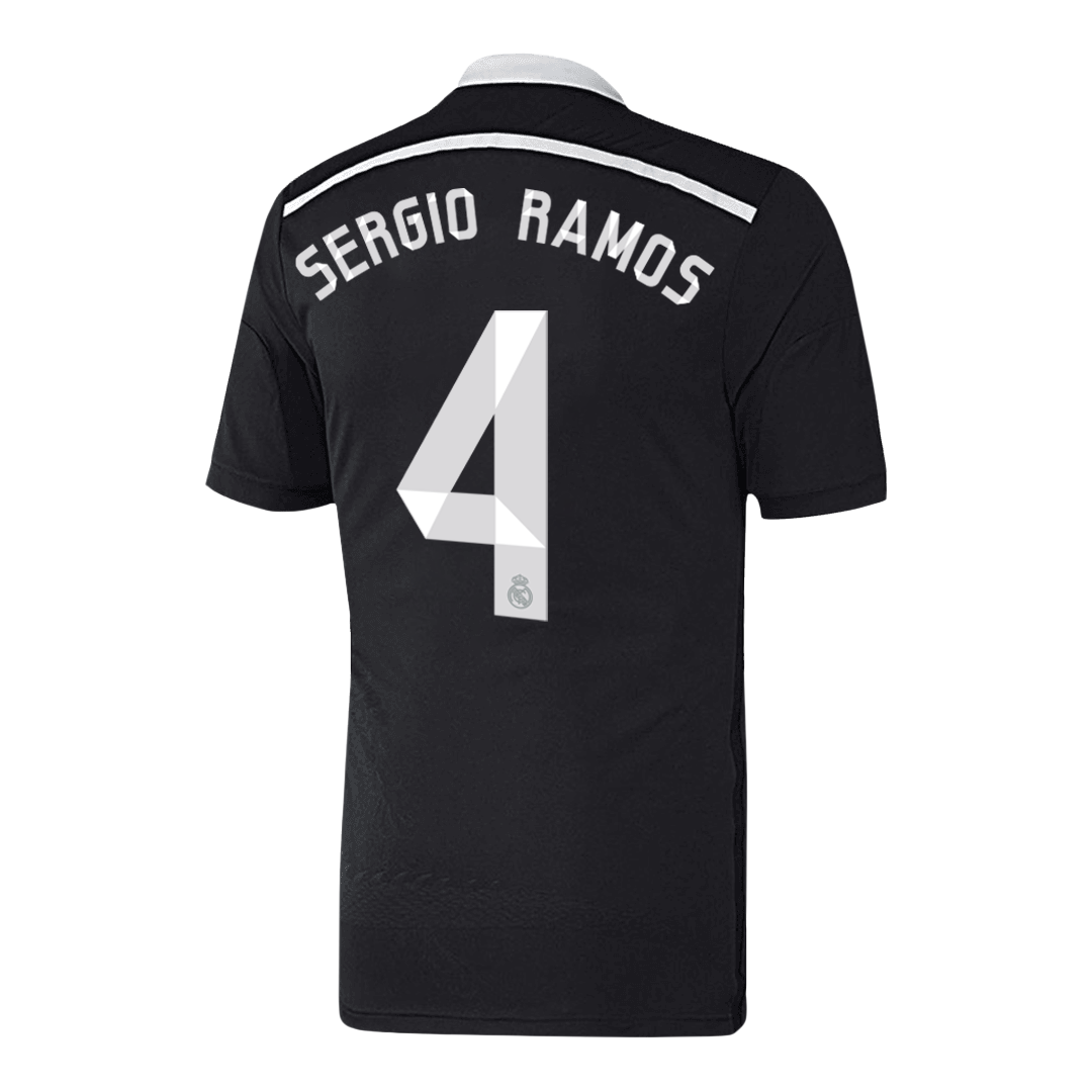 Retro Soccer Jersey SERGIO RAMOS #4 Real Madrid Third Away 2014/15
