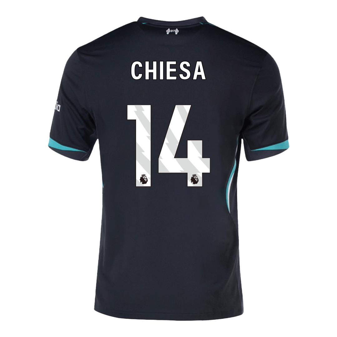 CHIESA #14 Liverpool Away Soccer Jersey