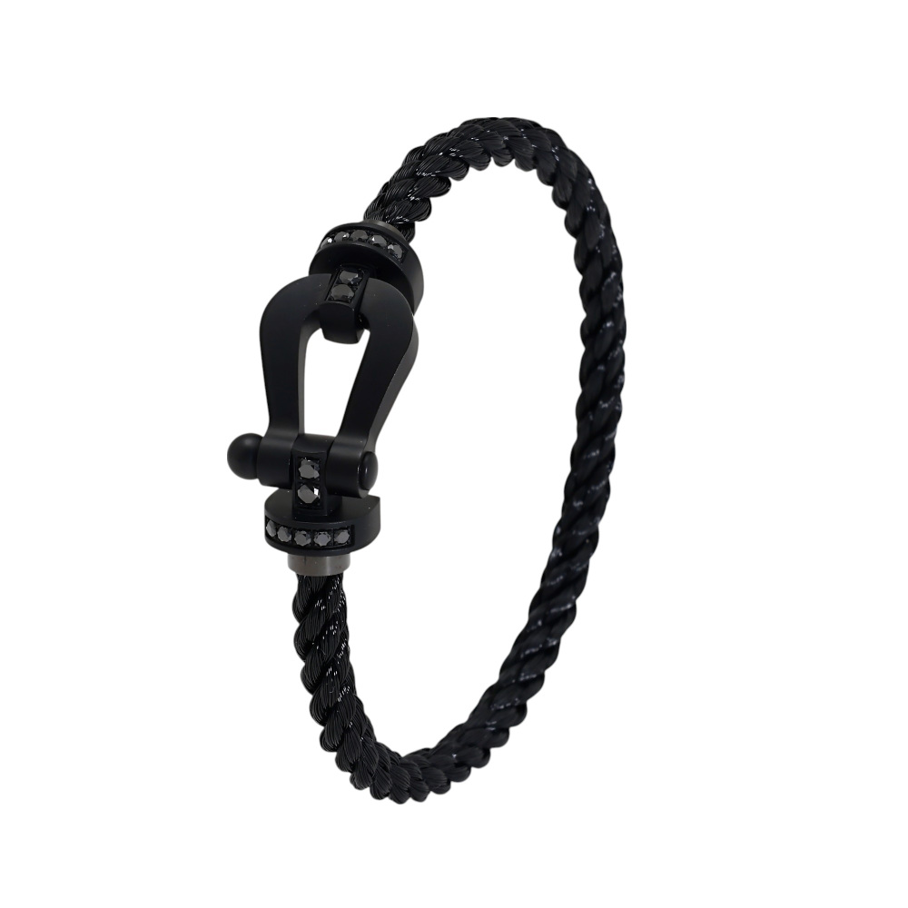 FRED Force 10 Lm Bracelet Stainless Steel Diamond 0B0164-6B0275