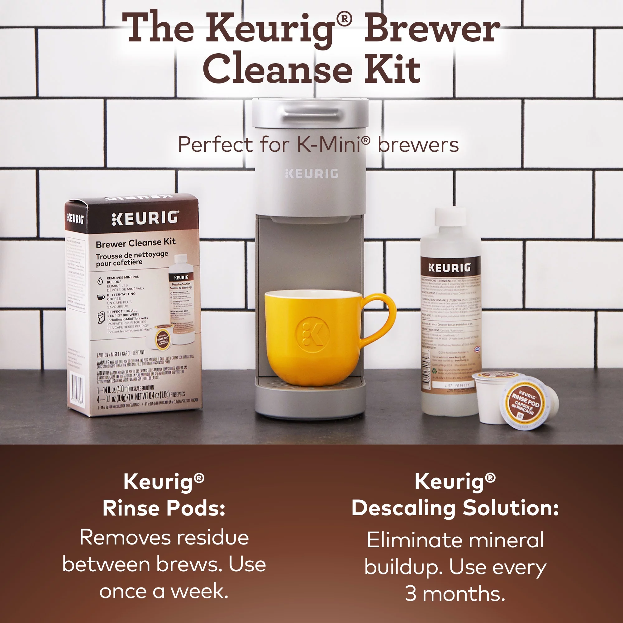 Keurig Brewer Cleanse Kit