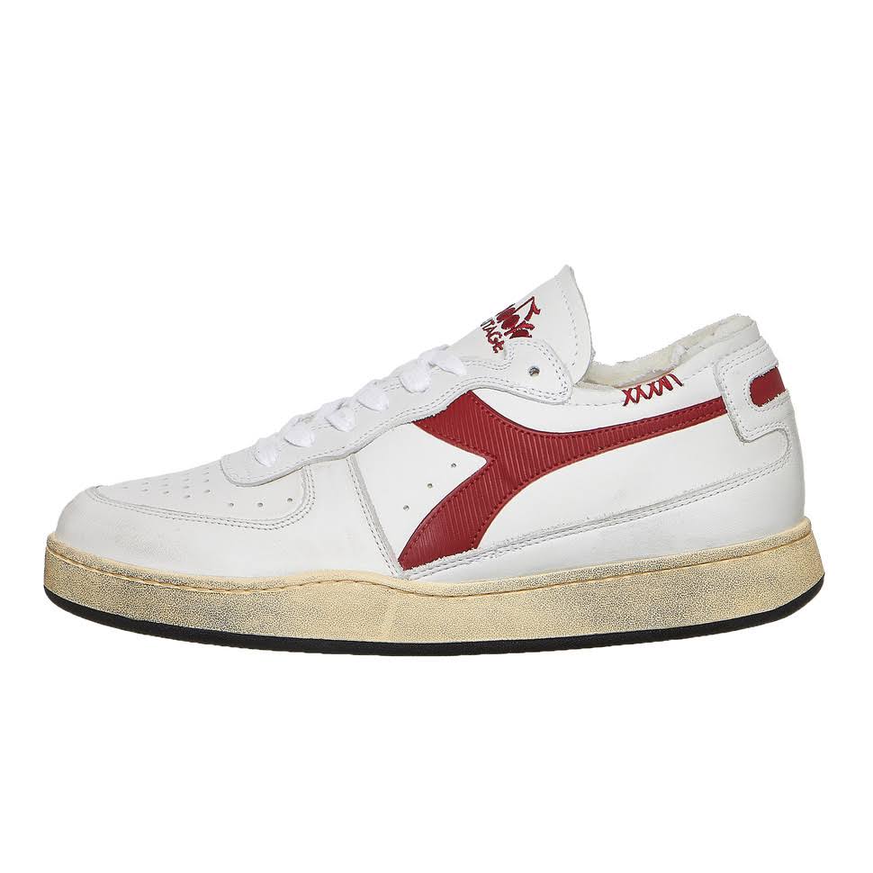 Diadora Mi Basket Row Cut White