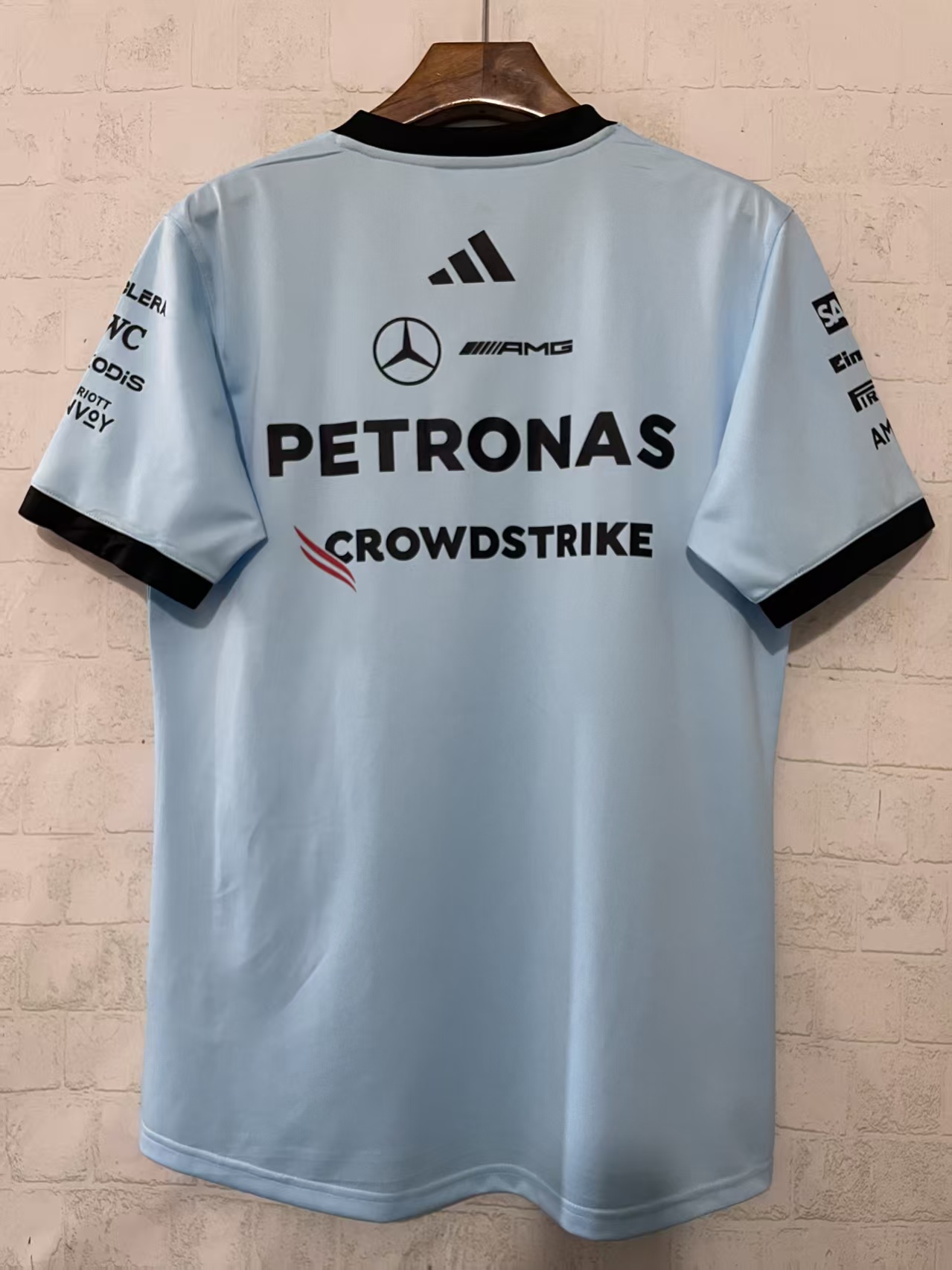 2026 F1 Mercedes Light Blue S-5XL