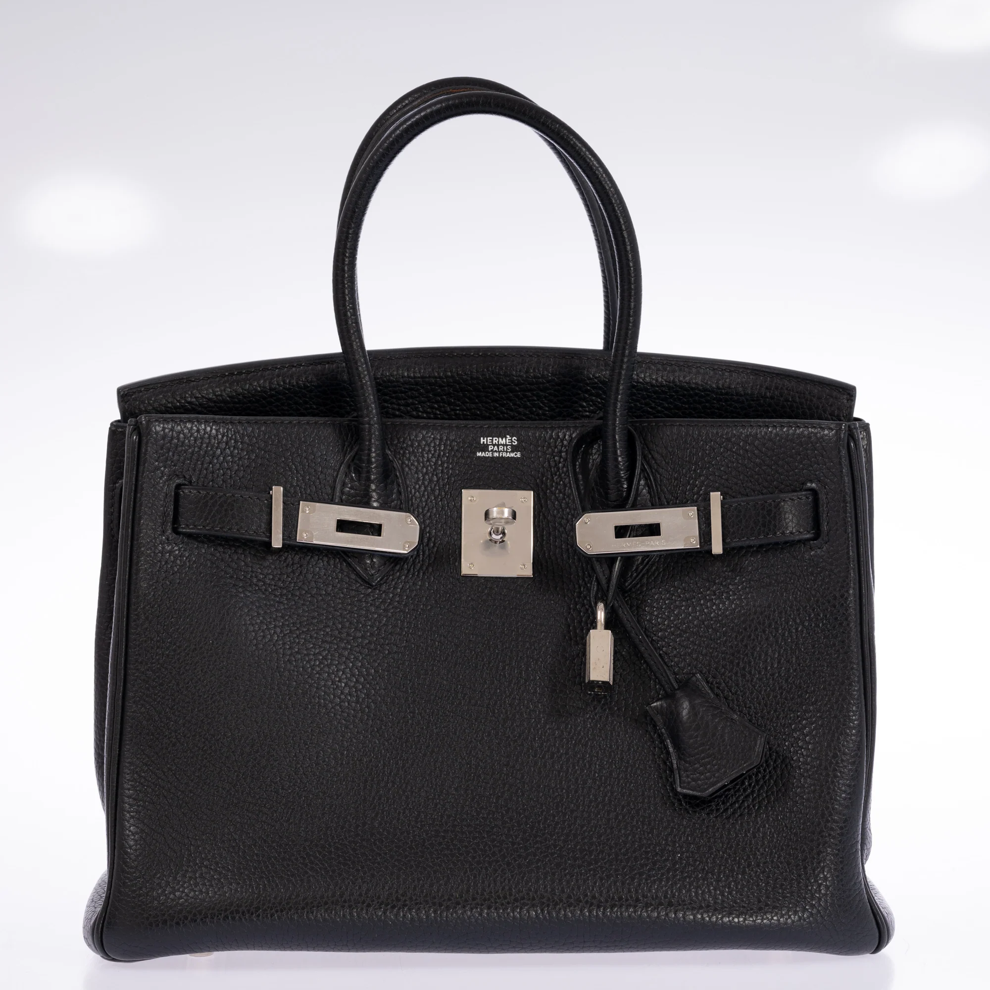 Hermès Birkin 30 Noir Togo Palladium Hardware