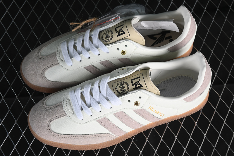 LAFC X Adidas Samba Vegan Off White/Linen/Gum GV8358