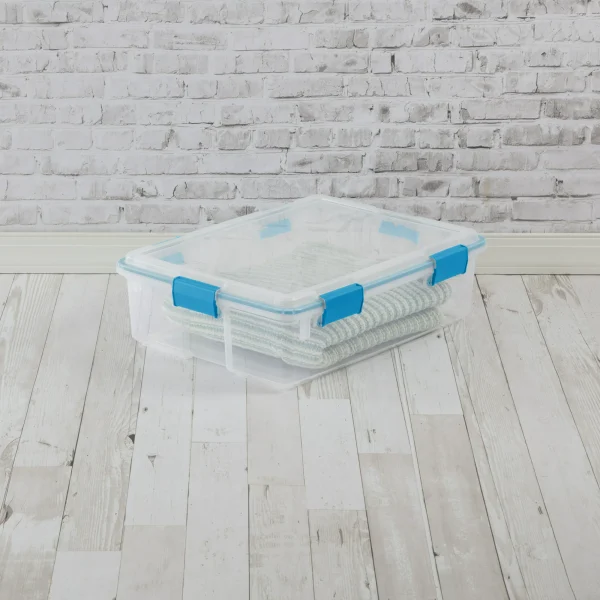 37 Qt. Gasket Box Blue Aquarium 37 Qt. Gasket Box Blue Aquarium