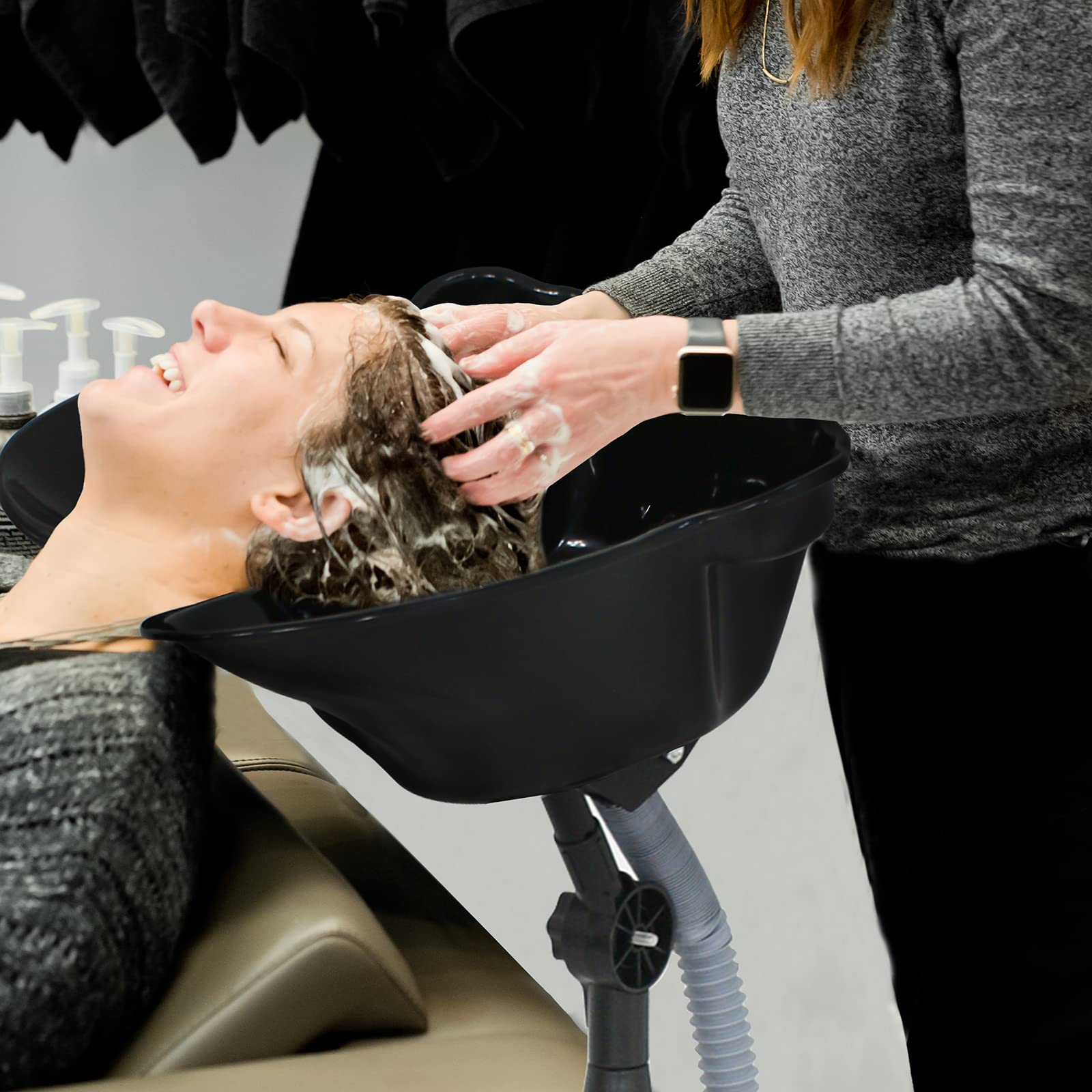 Height Adjustable Portable Shampoo Treatment