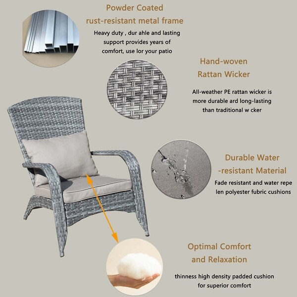 Patio Chair with Cushions
