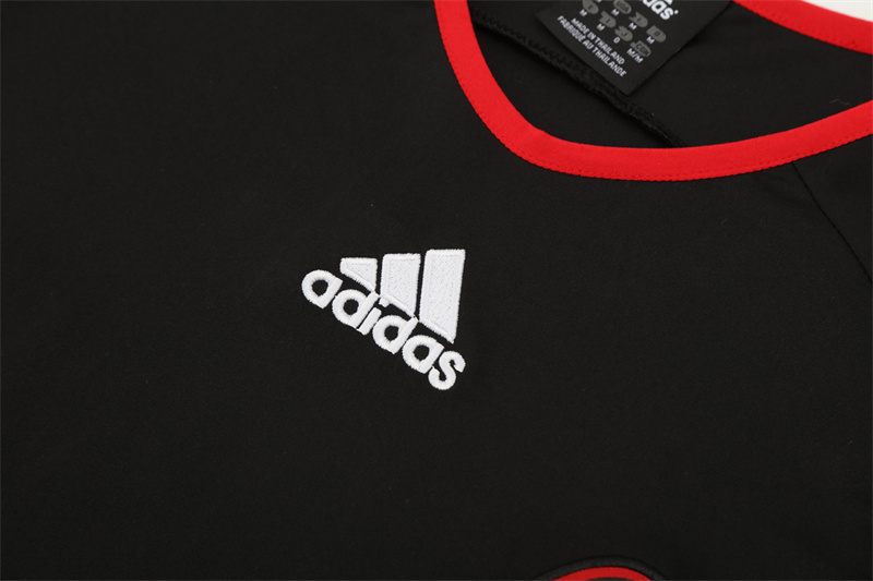 2006/07 AC Milan Retro Short Sleeves Training Jersey - Black 5
