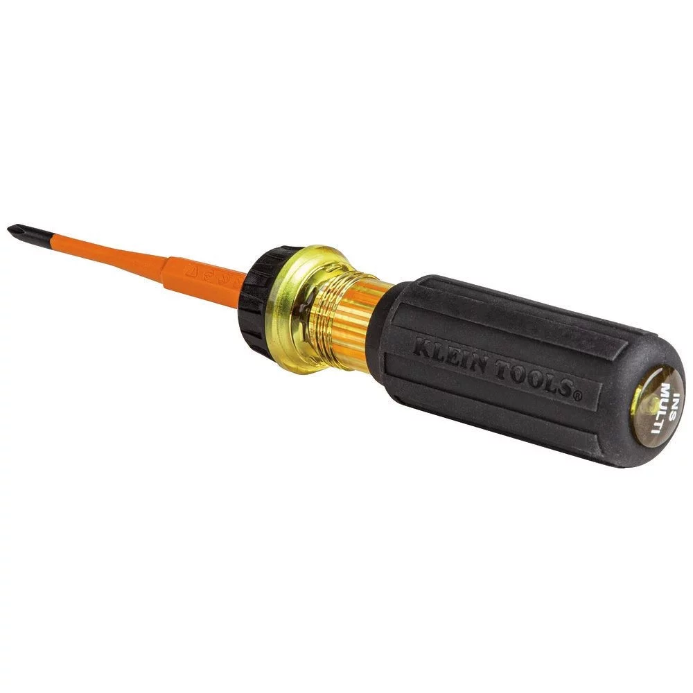 Klein Tools 32286 2-in-1 Flip-Blade Insulated Screwdriver