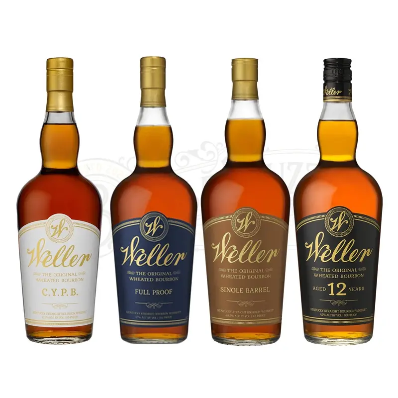 W.L. Weller C.Y.P.B. Bourbon Bundle – Full Proof, Single Barrel, 12-Year-Old Expression