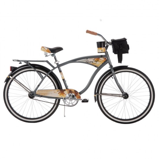 26 Inch Men’s Panama Jack&reg; Cruiser Bike, Grey