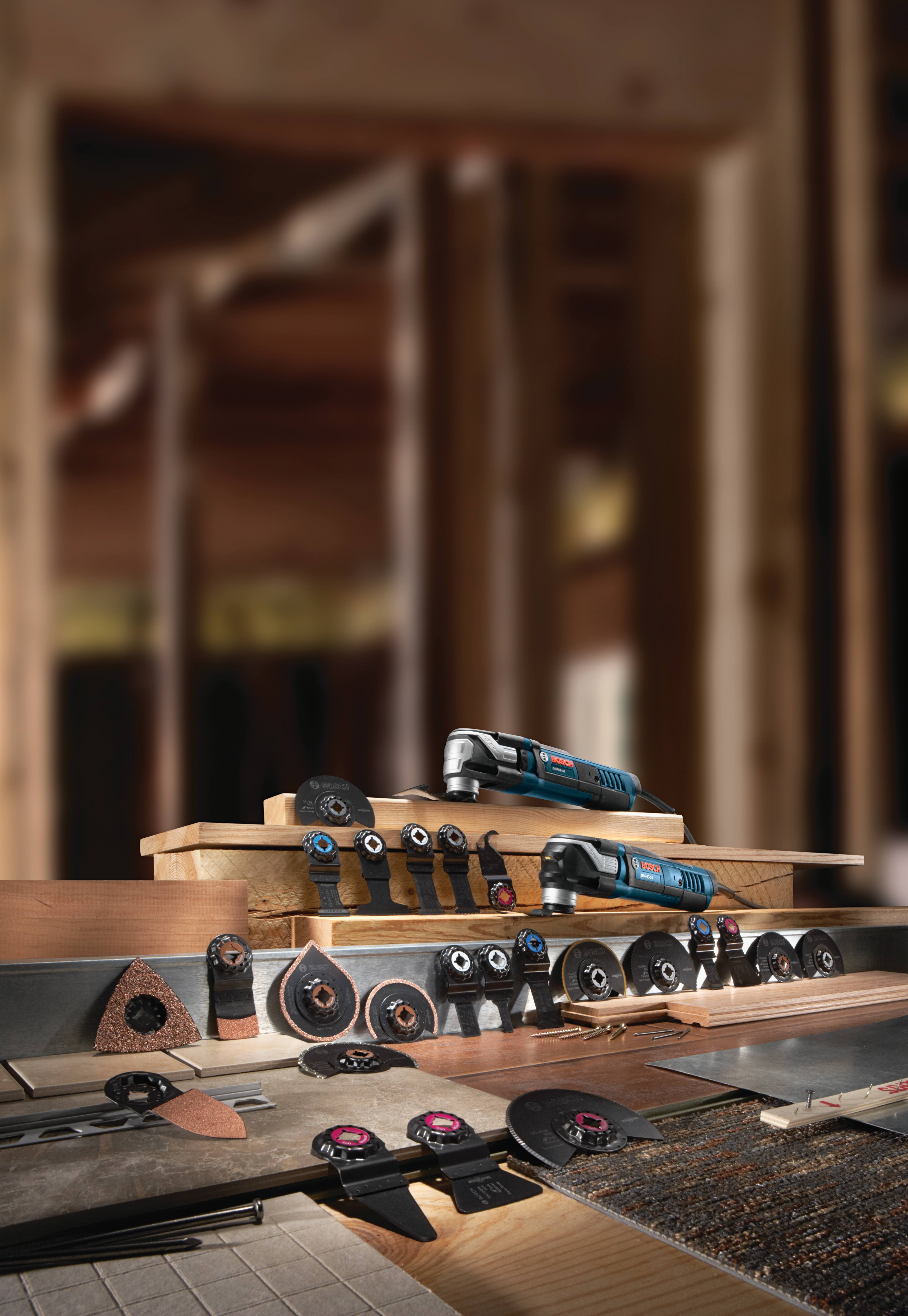Bosch GOP55-36C1 - 8 pc. StarlockMax Oscillating Multi-Tool Kit