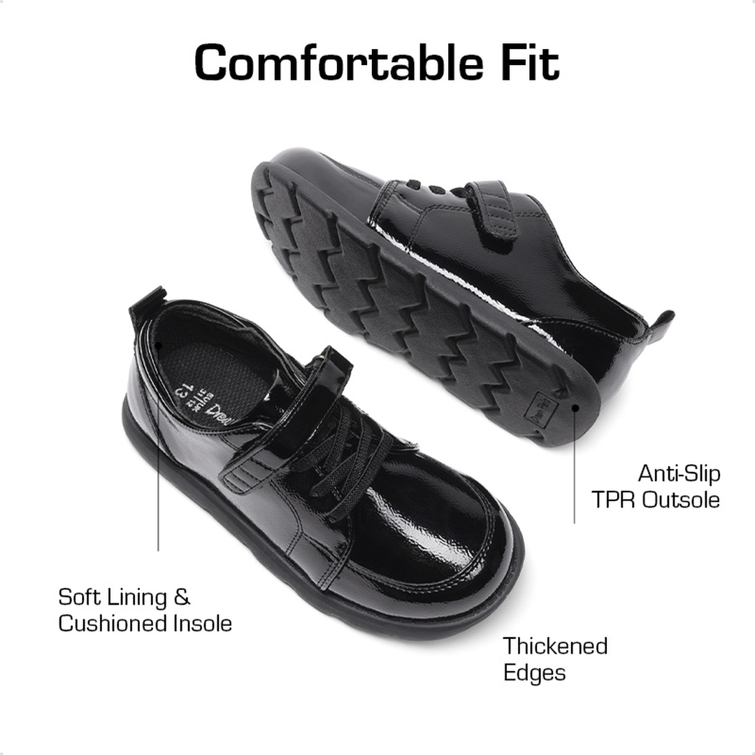 Boys' Anti-Slip Cushioned Leather Sneakers