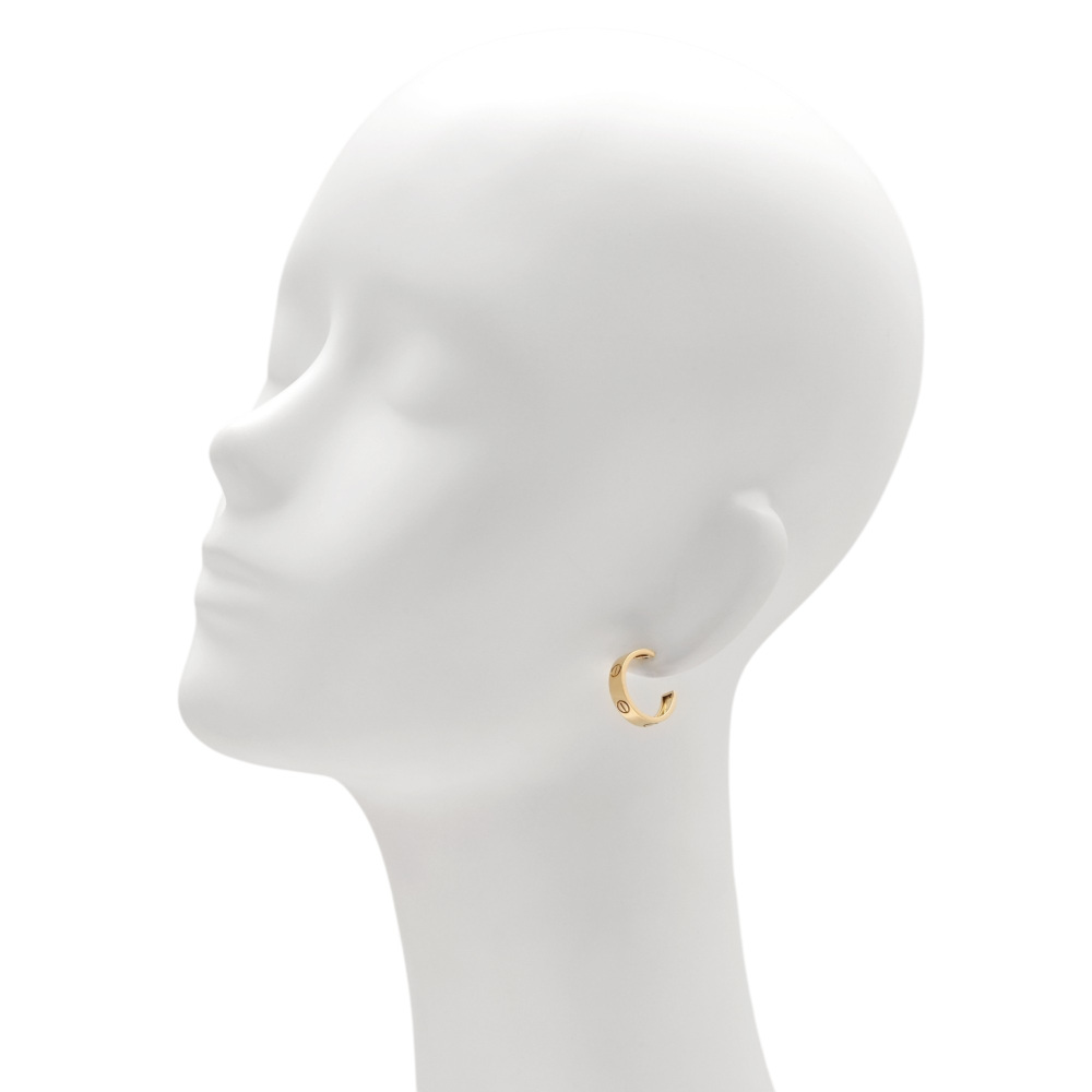 Cartier Love Earrings 18K Yellow Gold B80083071