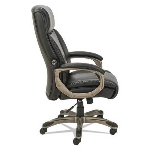 HON Prominent Leather Task Chair Computer Chair Mesh High-Back, Black