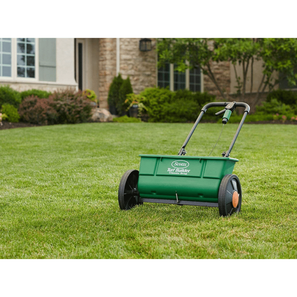 Scotts 76565 Turf Builder Classic Drop Spreader, Single Pack