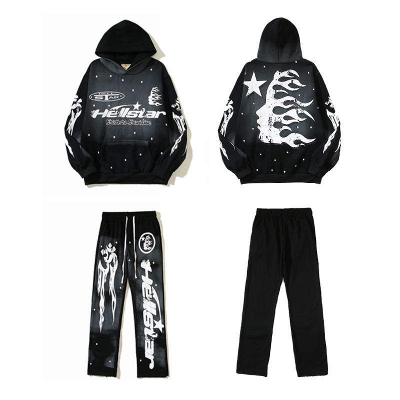 Hellstar Hoodie Sweatshirt and Sweatpants - cnluxepick