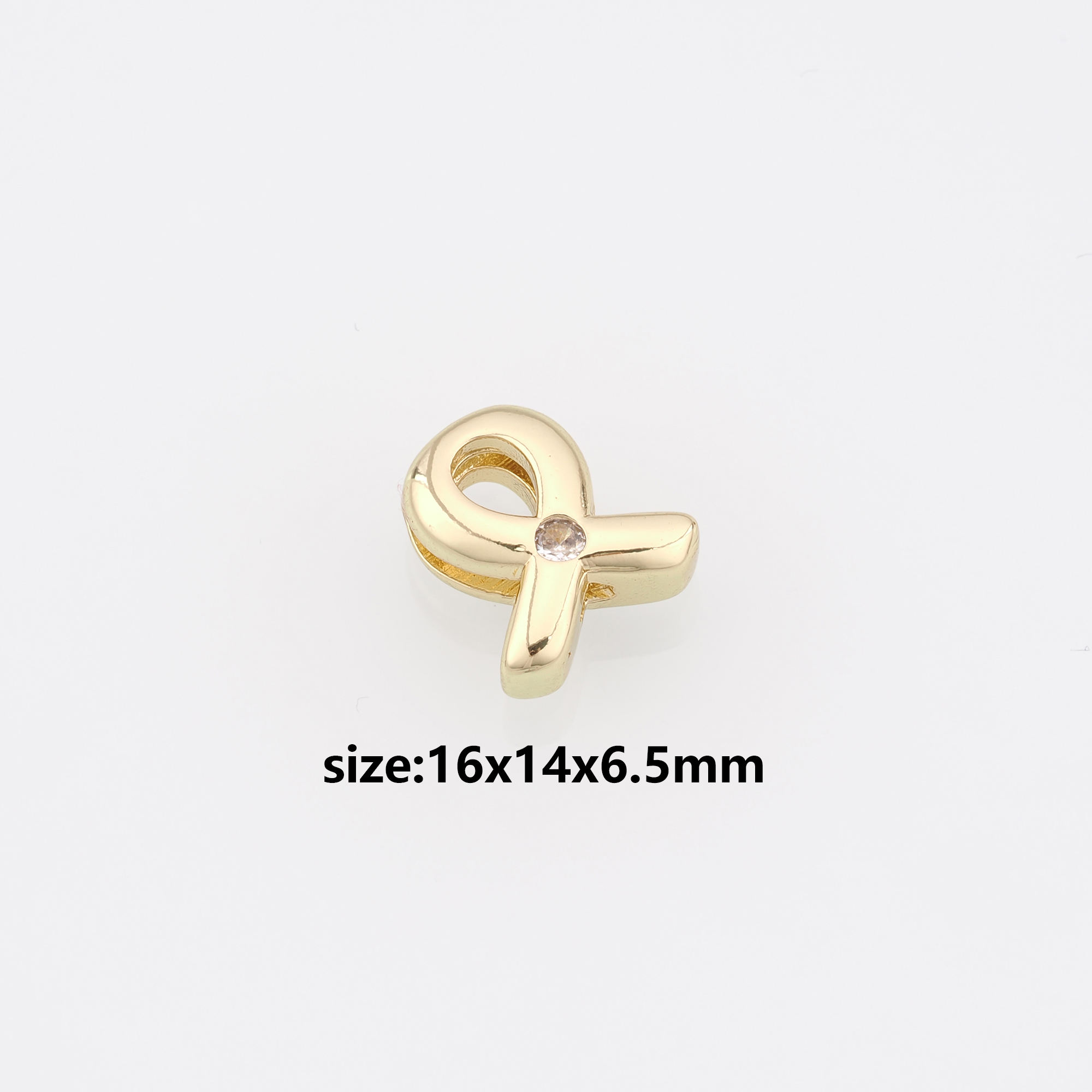 18K Gold Filled Geometric Spacer Beads,Geometric Bead for Bracelet Jewelry Necklace Making Supply