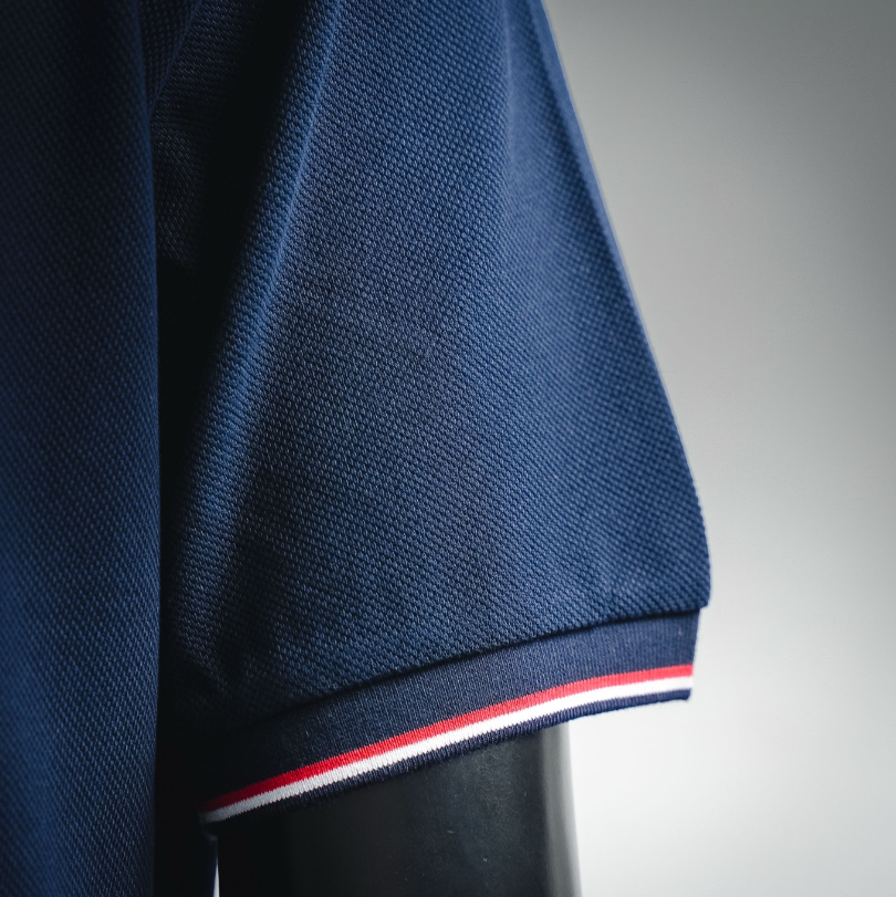 ThomBrowne Tricolor Striped Polo Short Sleeve