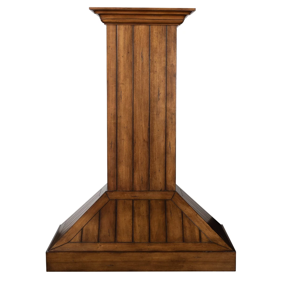 ZLINE 36 in. Wooden Wall Mount Range Hood in Rustic Light Finish - Includes 760 CFM Motor (KPLL-36)