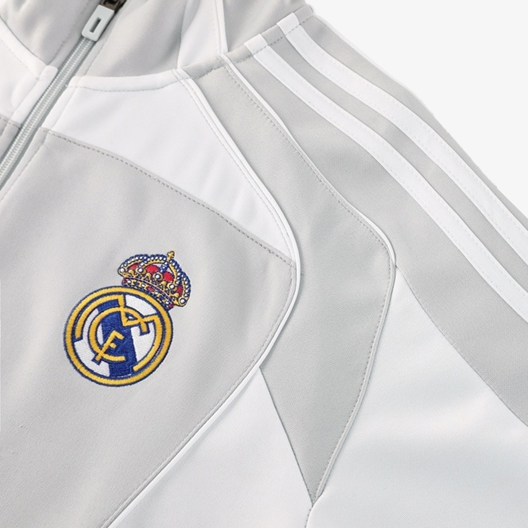 Real Madrid Jacket Tracksuit 2025/26 Gray